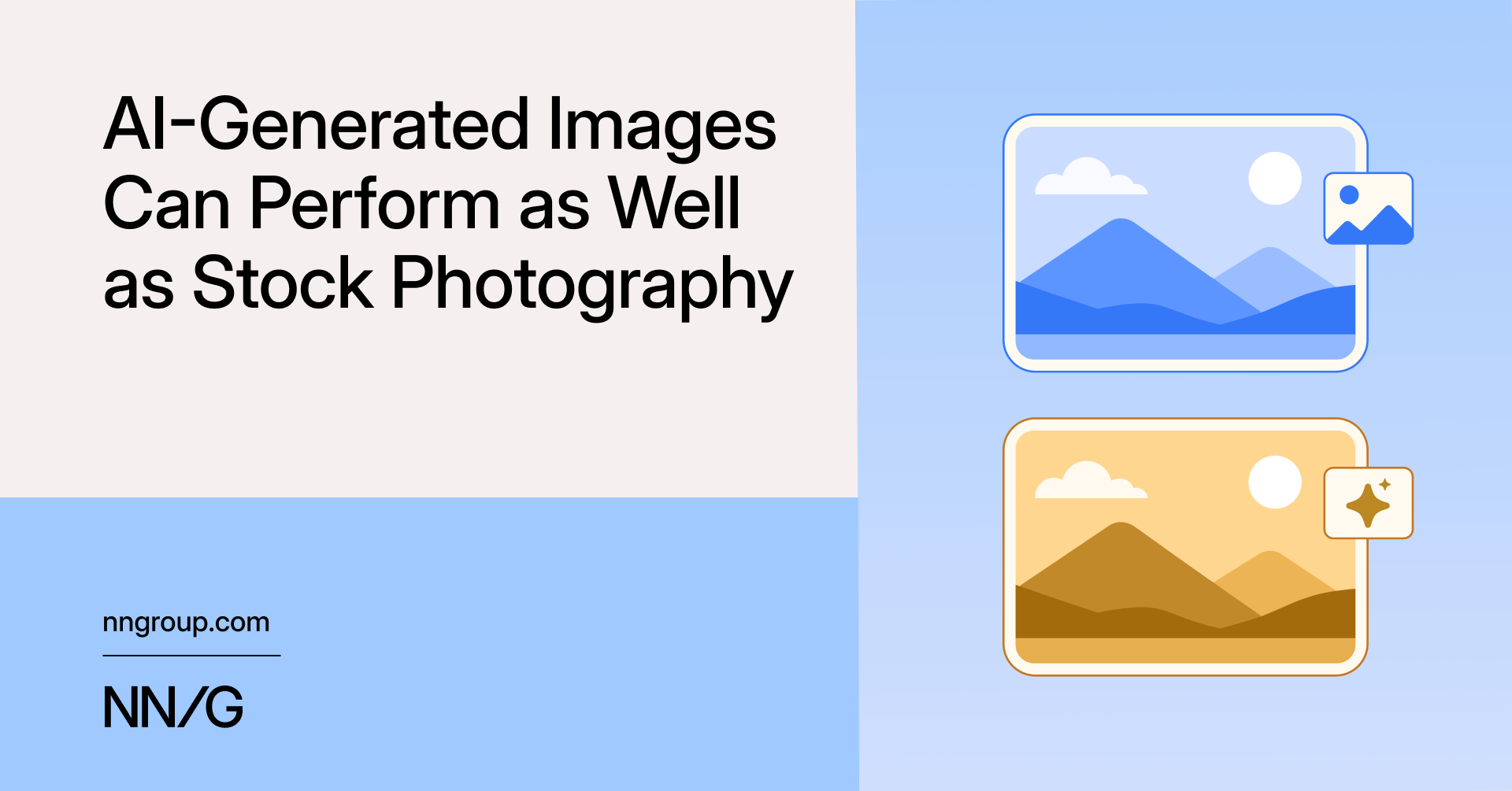 AI-Generated Images Can Perform as Well as Stock Photography