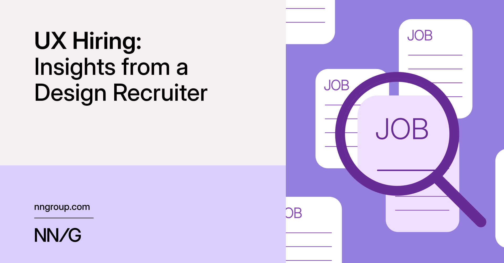 UX Hiring: Insights from a Design Recruiter