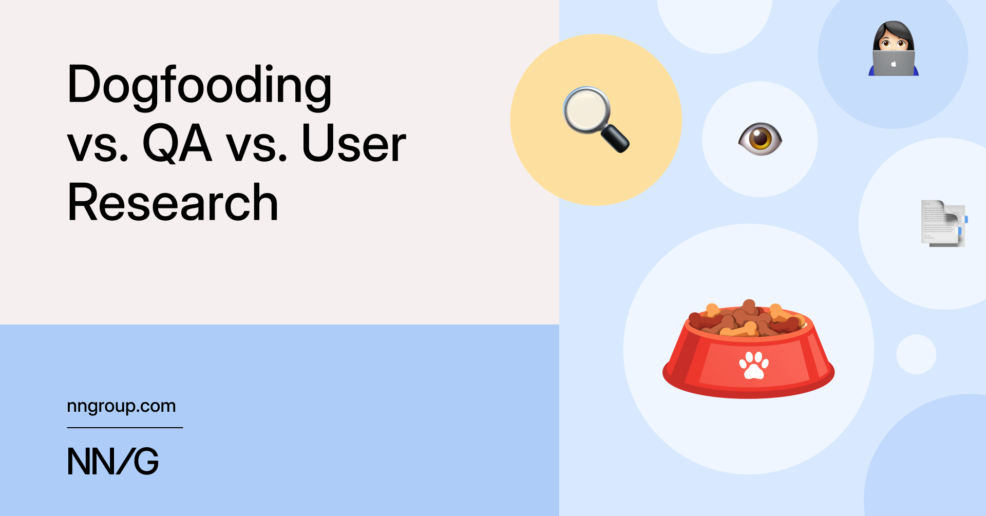 Dogfooding vs. QA vs. User Research