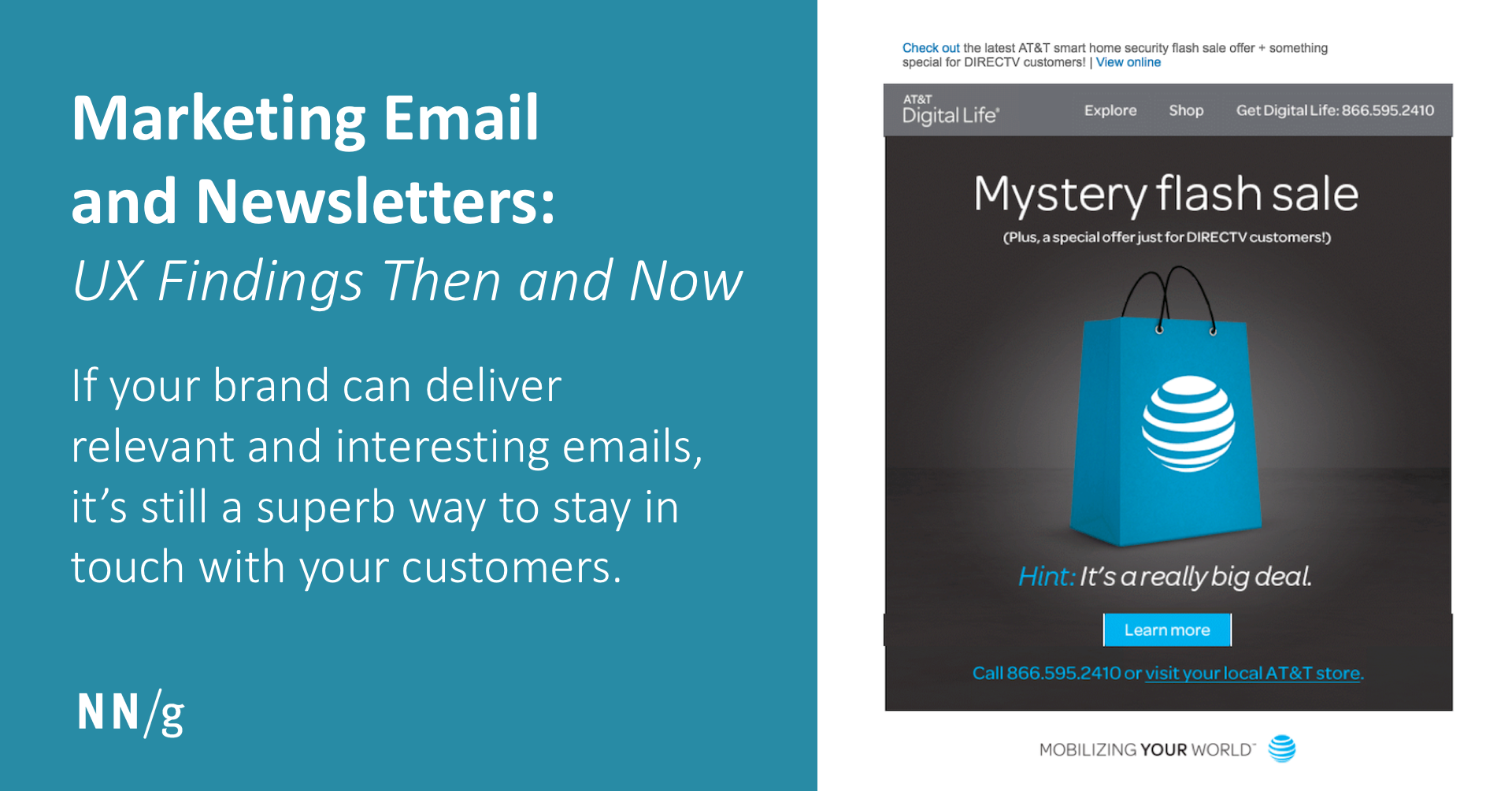 Marketing Email and Newsletters: UX Findings Then and Now