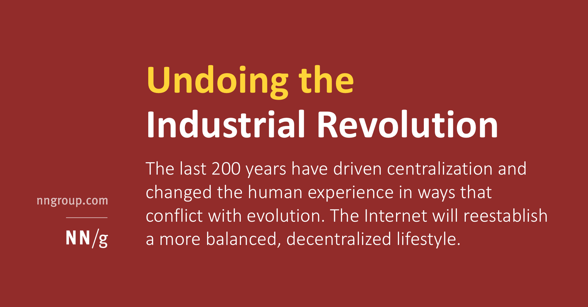 benefits of the industrial revolution