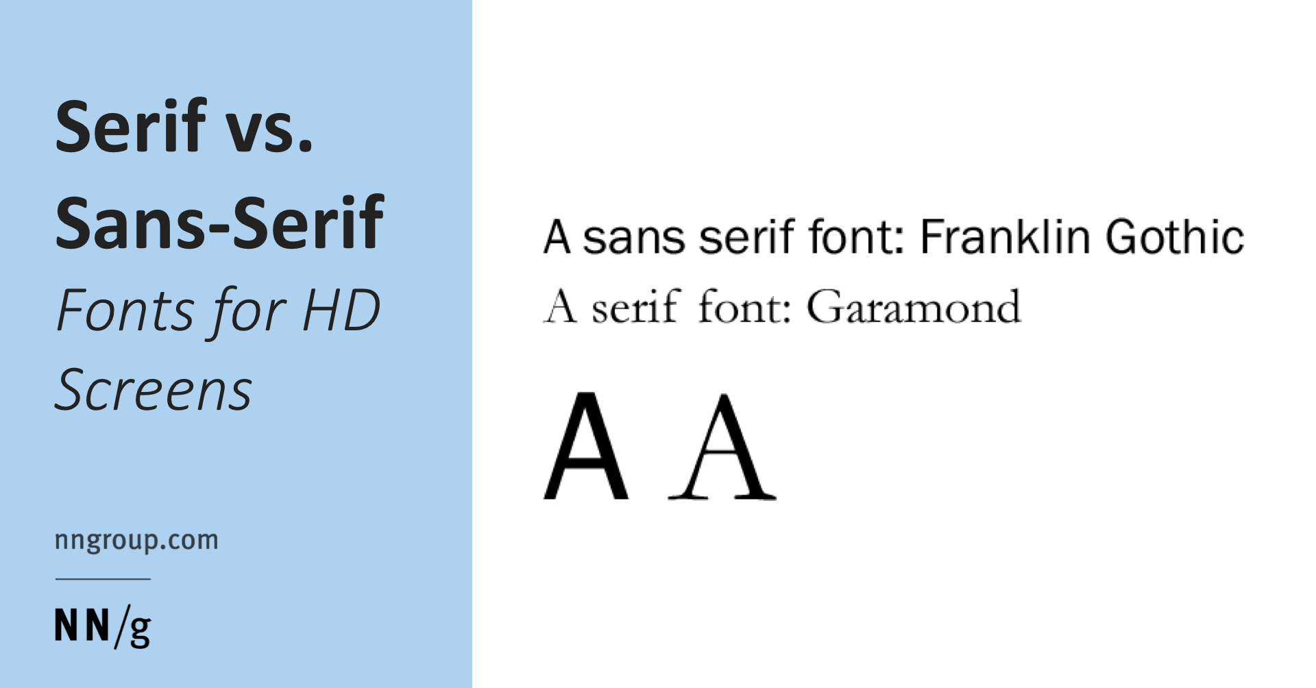 Serif vs. Sans: The Final Battle — Cool Infographics