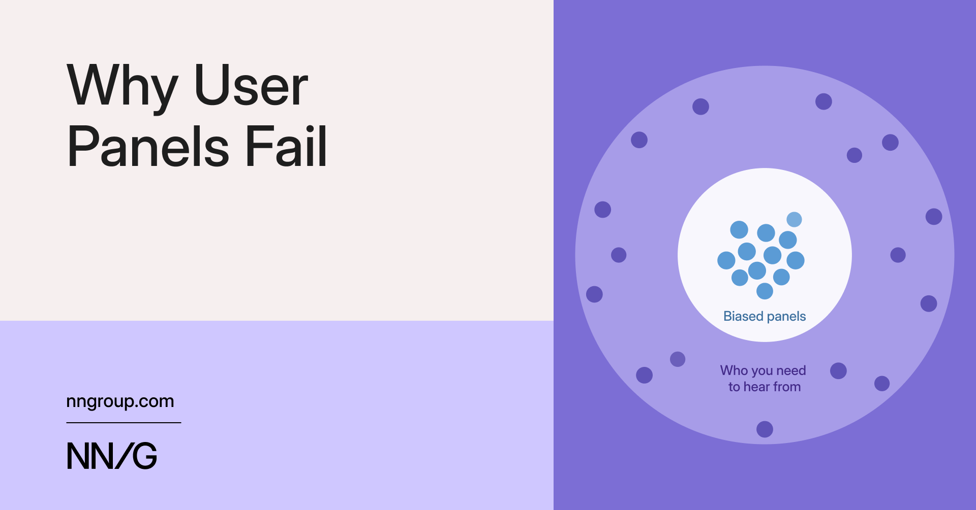 Nielsen Norman Group: Understanding Why User Panels Fail