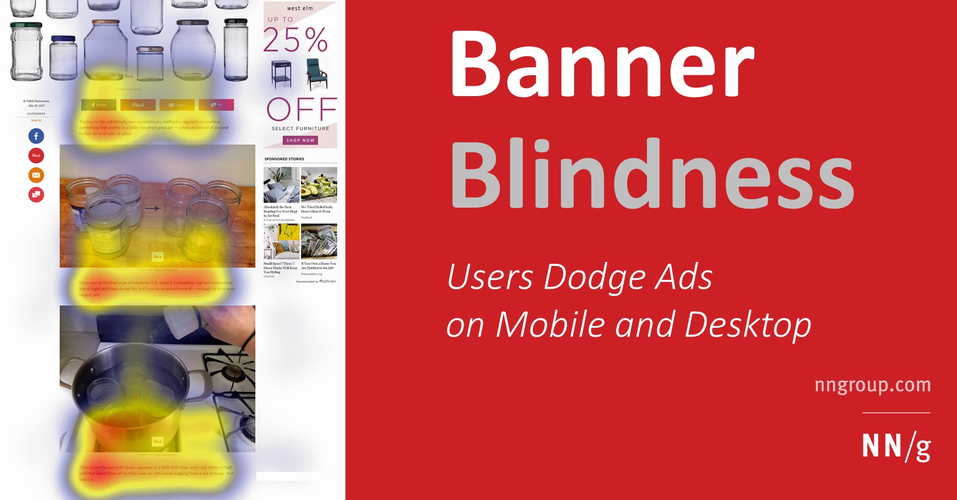 Banner Blindness Revisited Users Dodge Ads On Mobile And Desktop