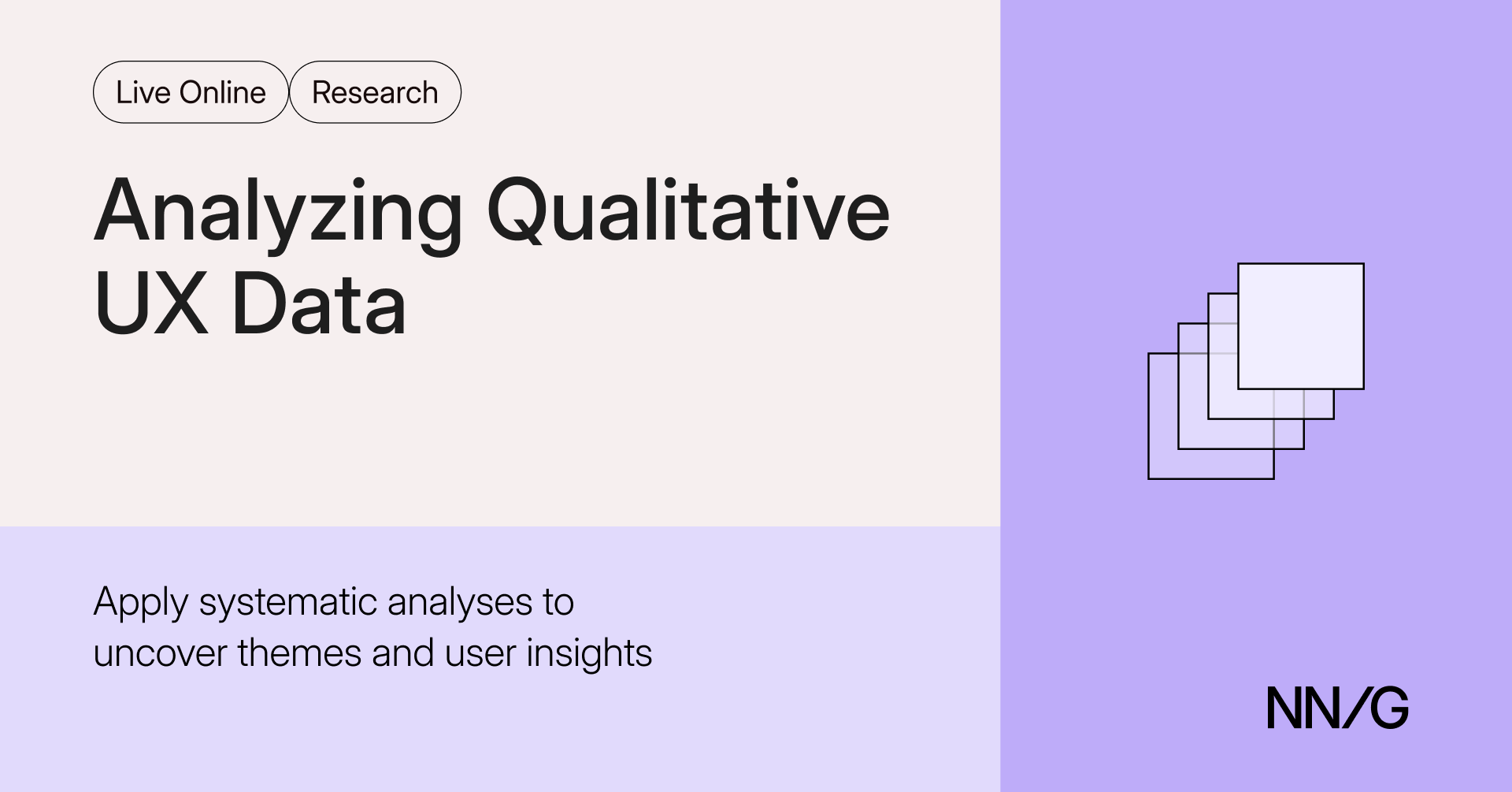 qualitative data analysis - ux on the go: a flexible... Analyzing Qualitative UX Data | NN/G Live Online Course - NN/G