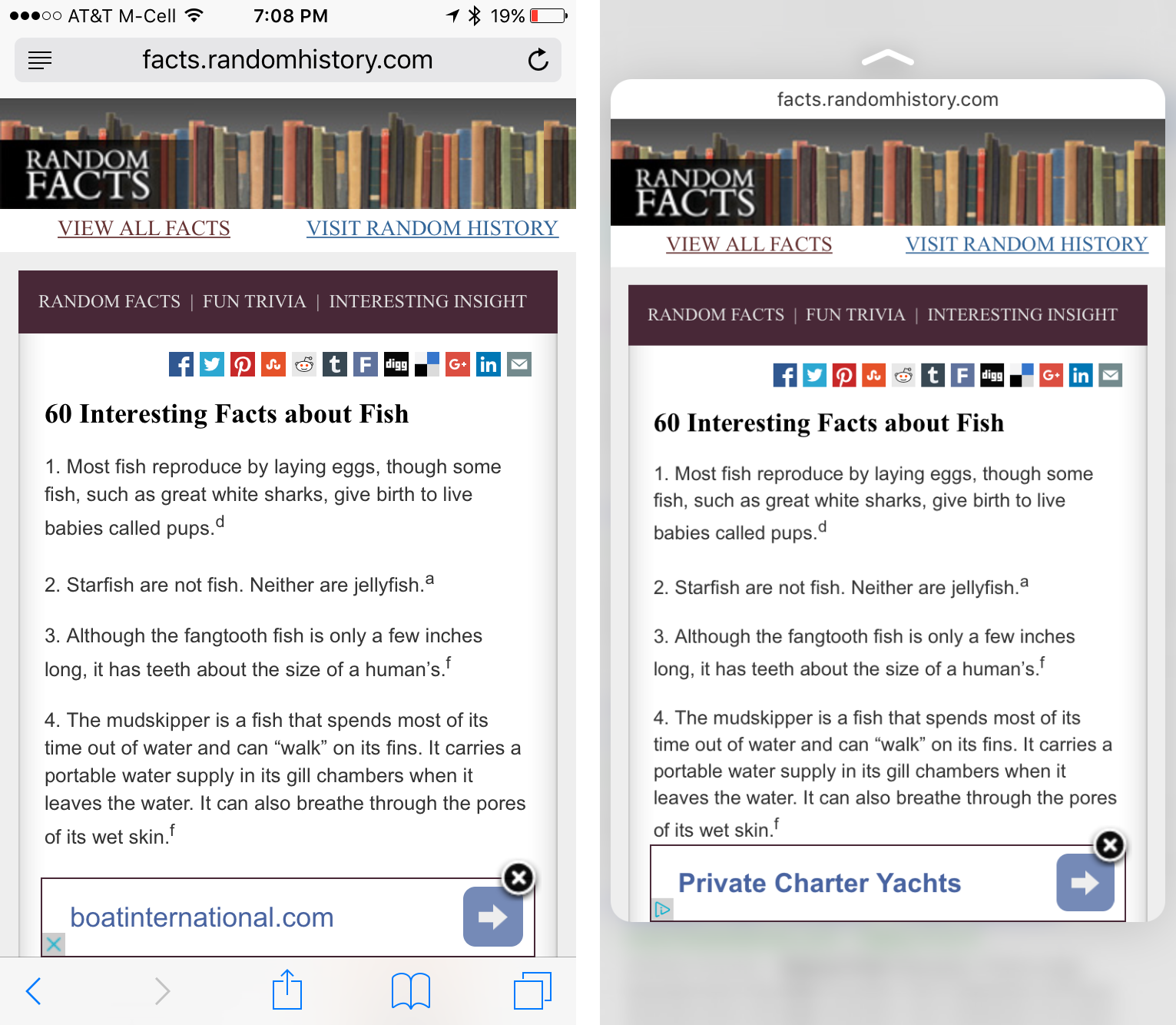 Page with text 