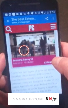 Banner Blindness Revisited Users Dodge Ads On Mobile And Desktop