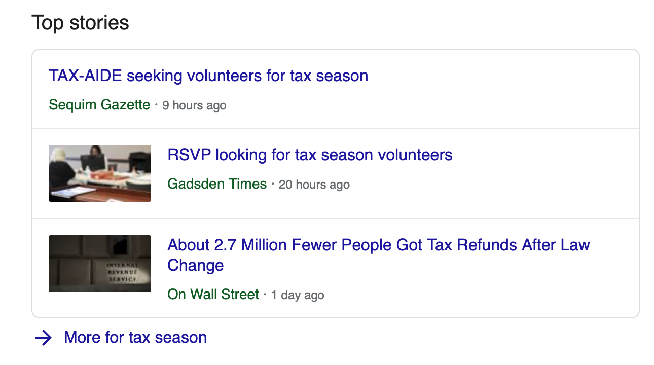 The Anatomy of a Search-Results Page - NN/G