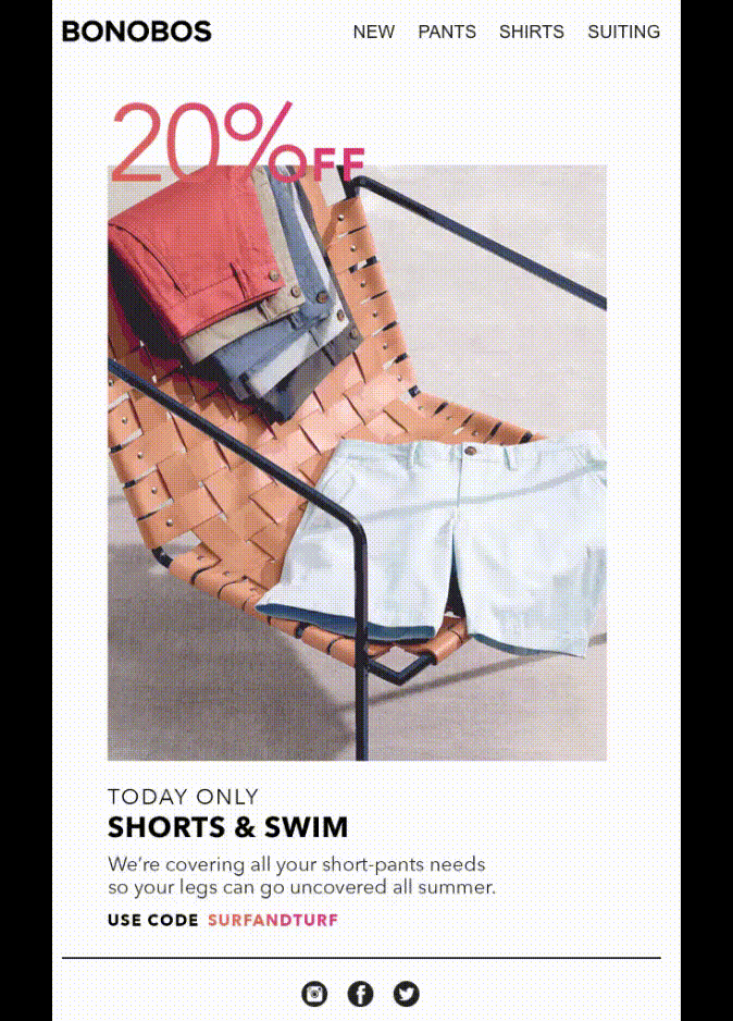 他们测试了14封电子邮件，每封邮件都有动画和静态变化 百度必威公司