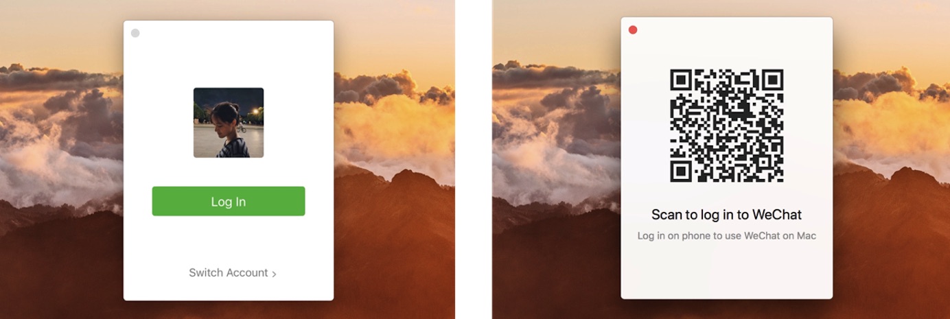 wechat desktop login without phone