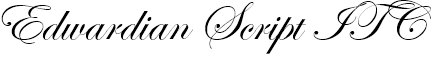 Edwardian Script ITC