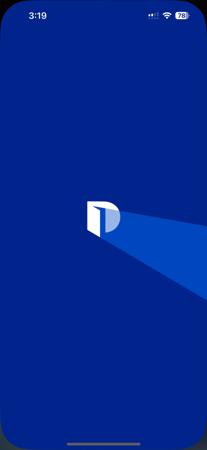 Dictionary.com displays on a blue background