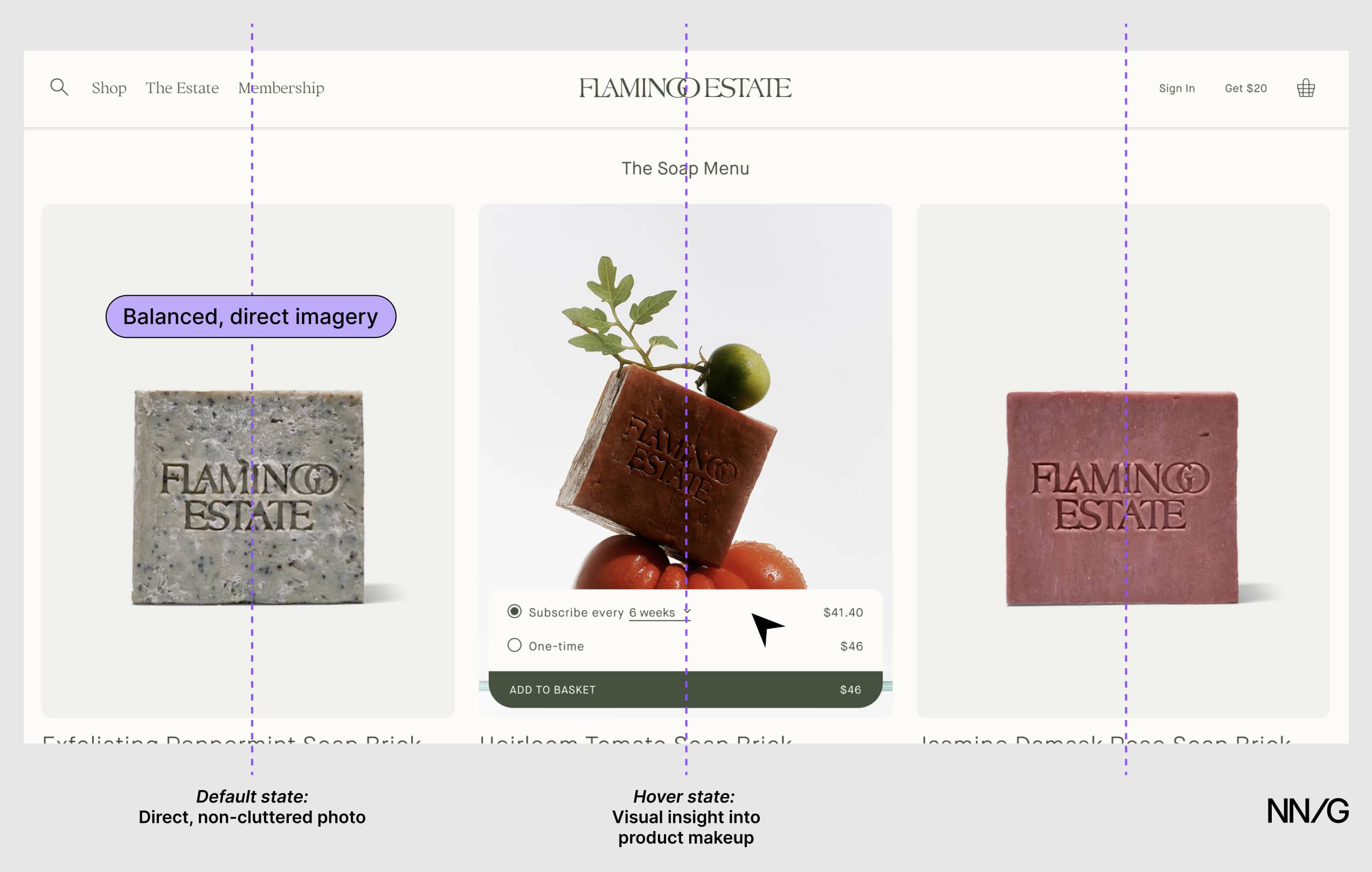 La imagen está alineada con el centro de su columna. 
