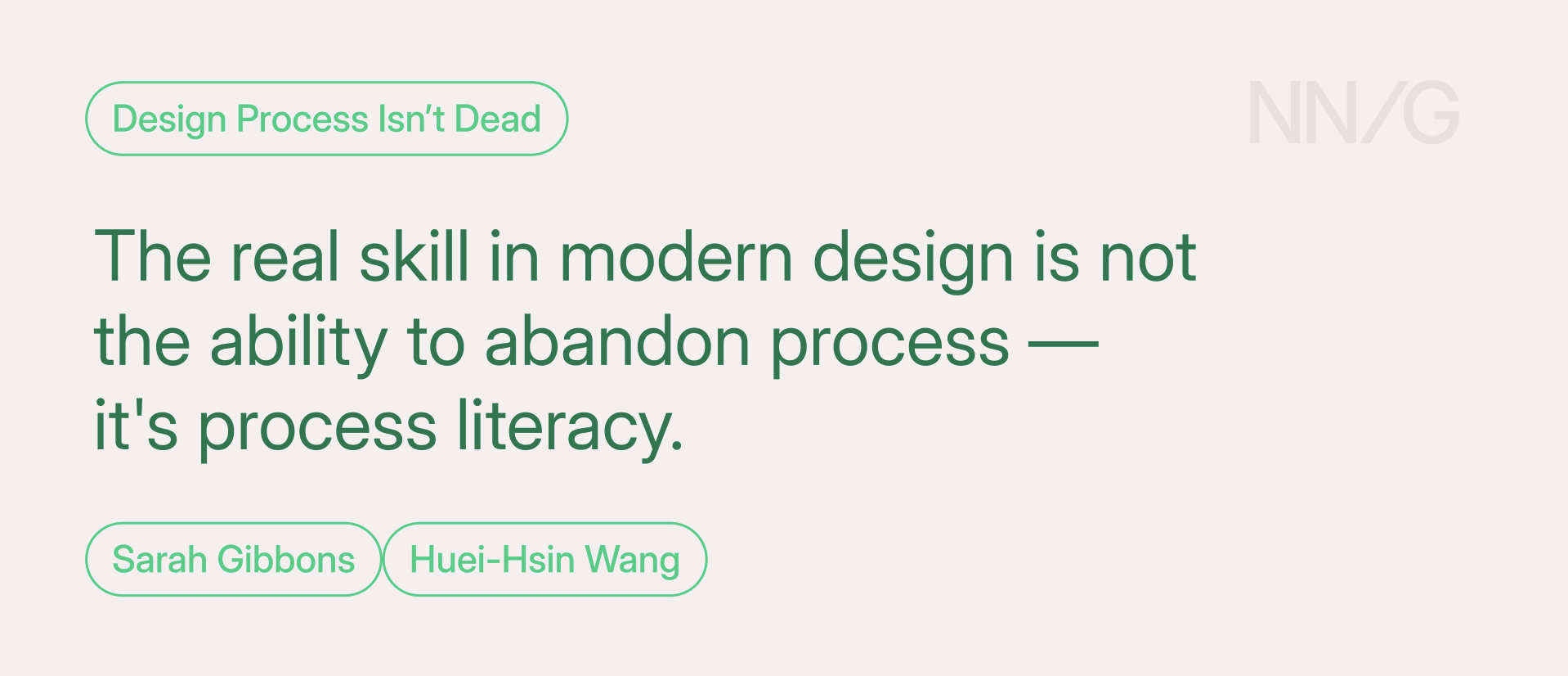 Una cita en bloque que pide alfabetización sobre procesos.