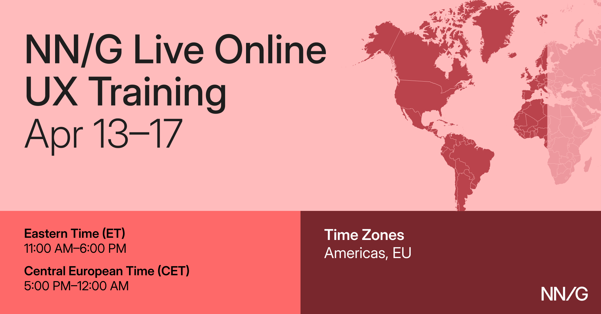 UX Conference April Announced (Apr 13 - Apr 17)