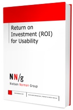Return On Investment Roi For Usability Nielsen Norman