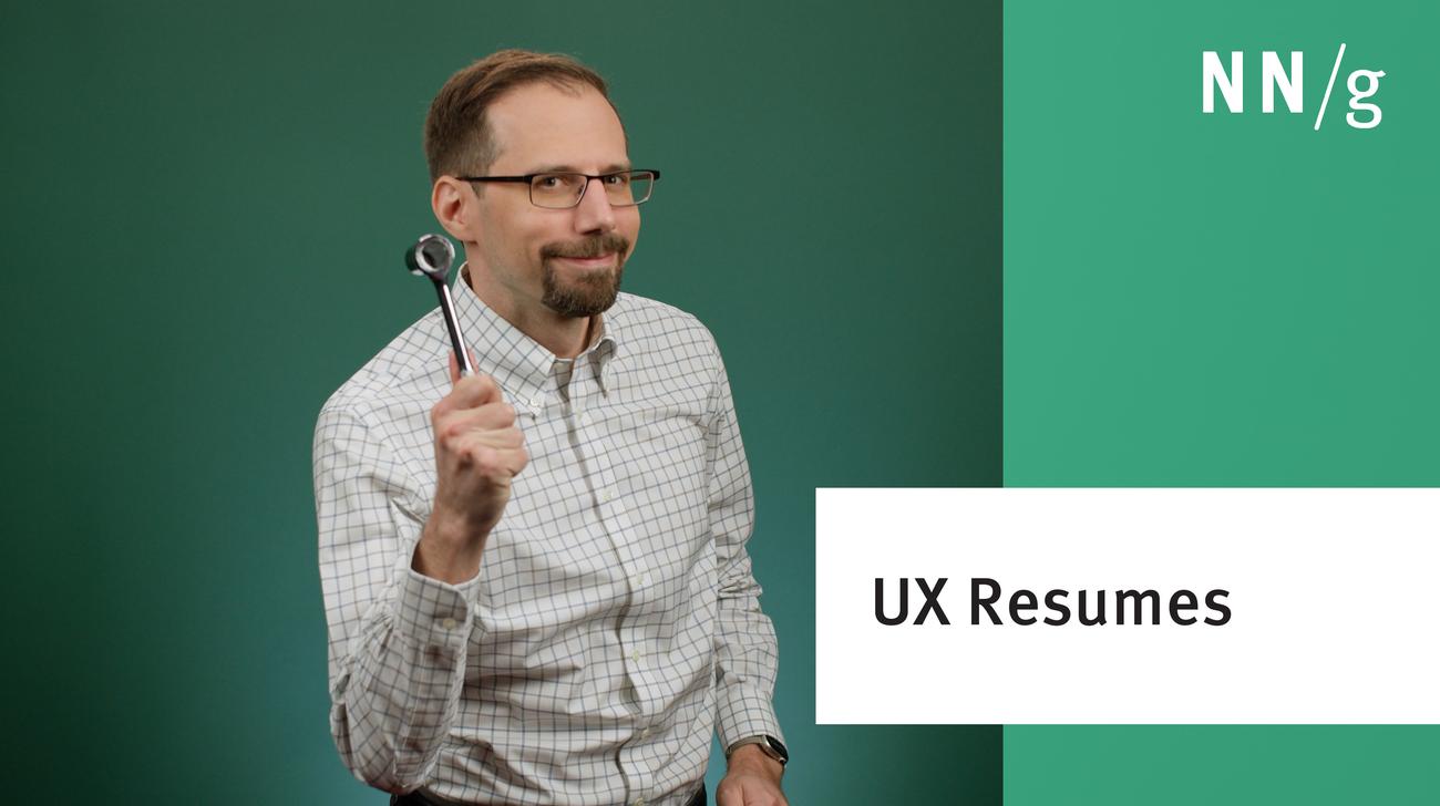 UX Resumes: 10 Things to Remove