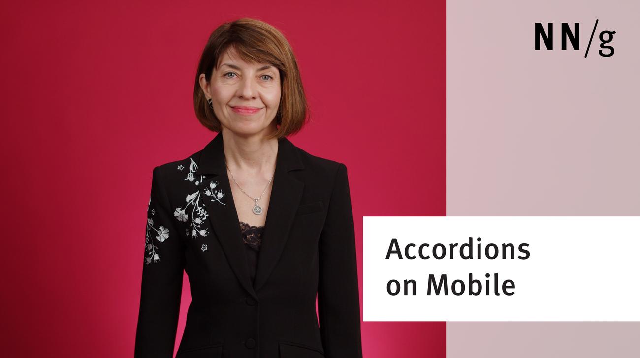 Accordions on Mobile