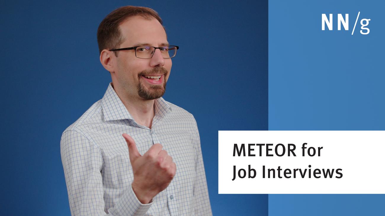Have Your UX Job Wish Come True with METEOR