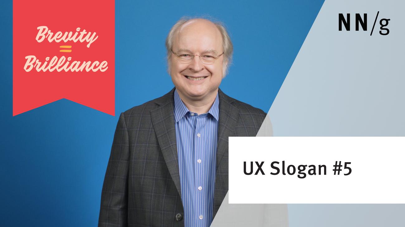 UX & Usability Articles from Nielsen Norman Group