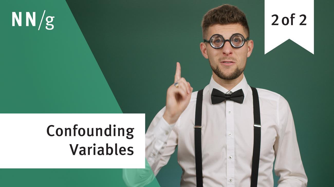 Confounding Variables: How to Deal with Them (Part 2 of 2)