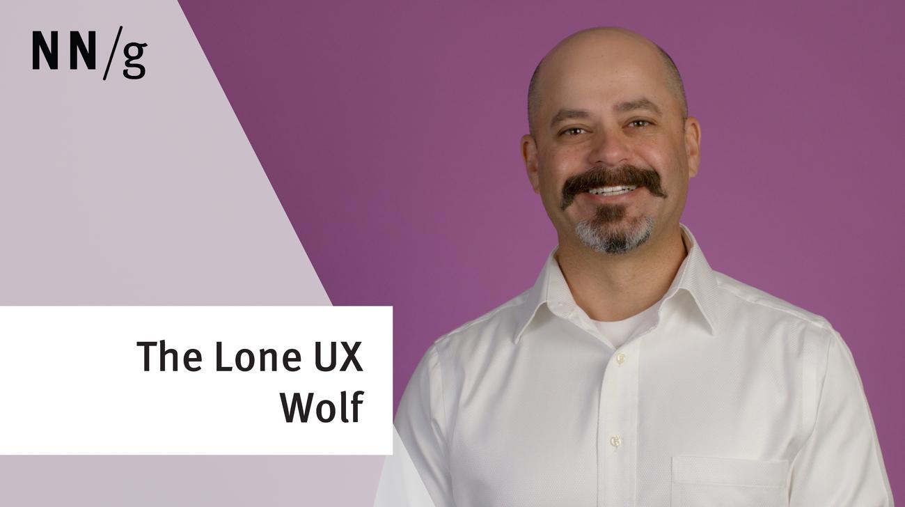 Coping with Being the One-Person UX Team
