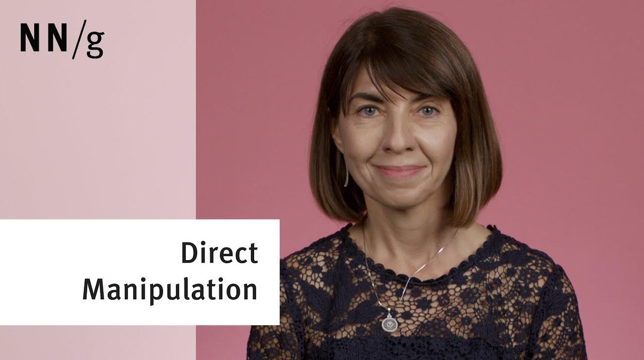 Direct Manipulation in User Interfaces