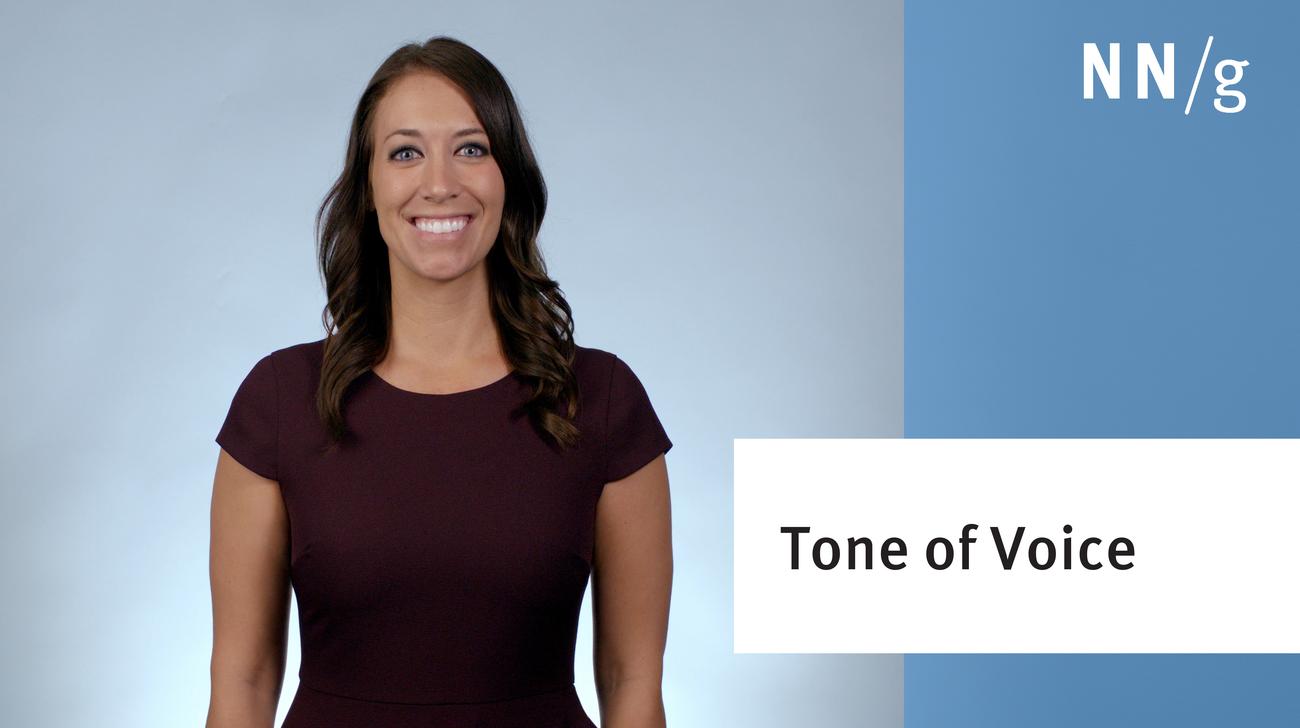 Establishing Tone of Voice