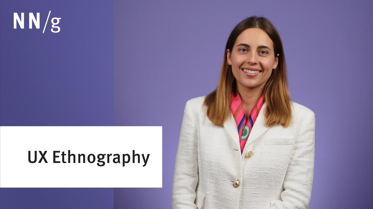 Ethnography in UX