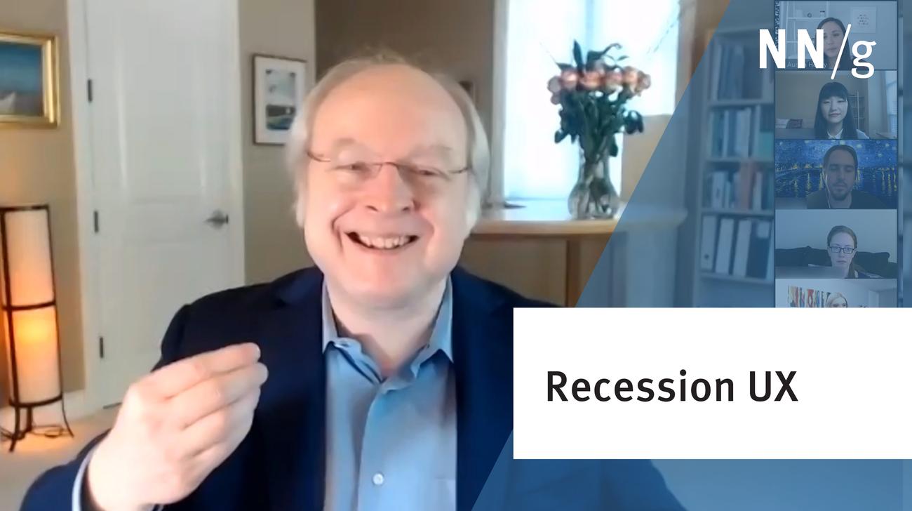 How UX Changes in the Recession