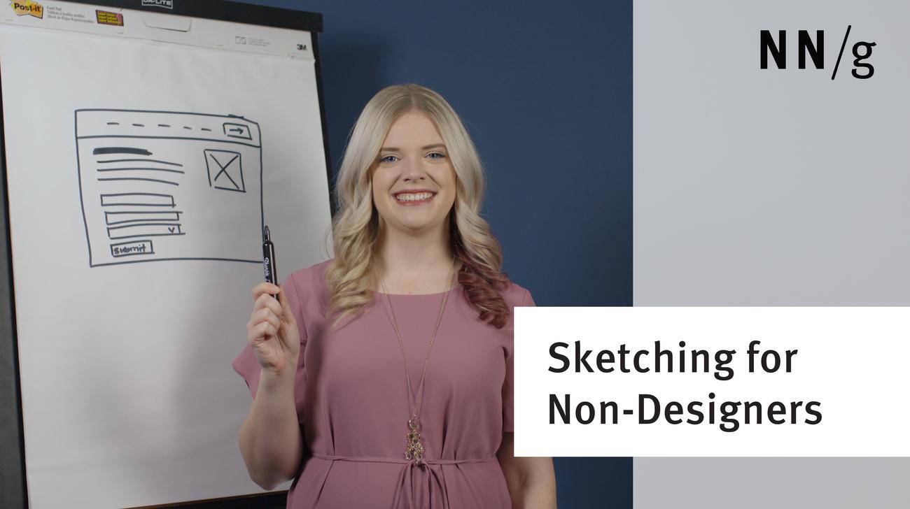 How to Sketch a UI for Nondesigners