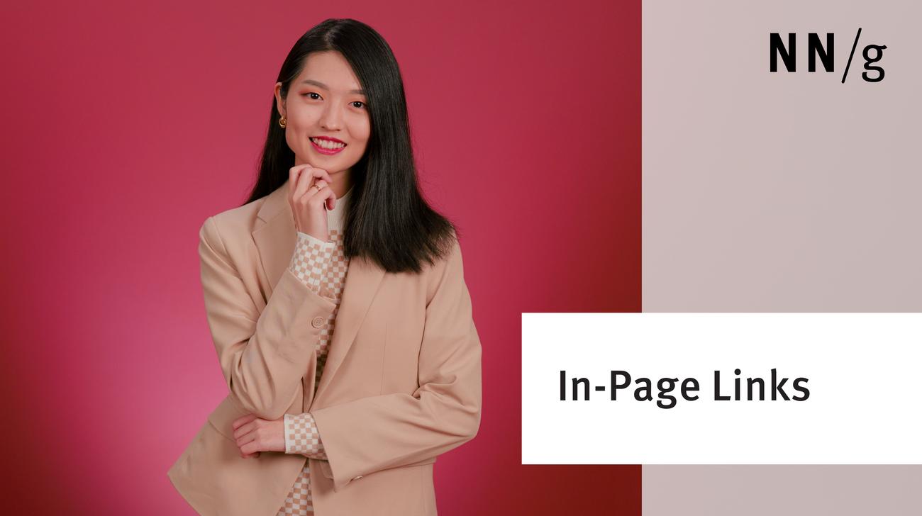 In-Page Links: 3 Usability Tips