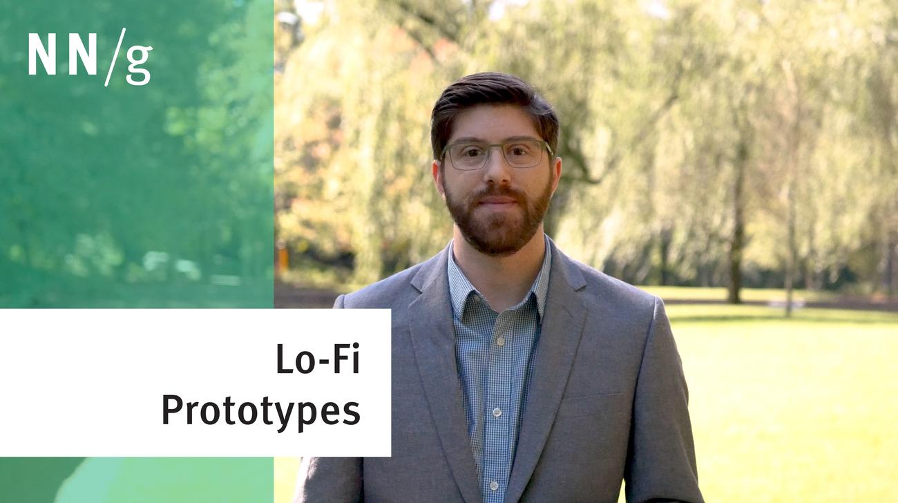Presenting Low-Fidelity Prototypes to Stakeholders