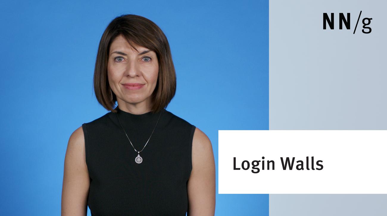 Login Walls