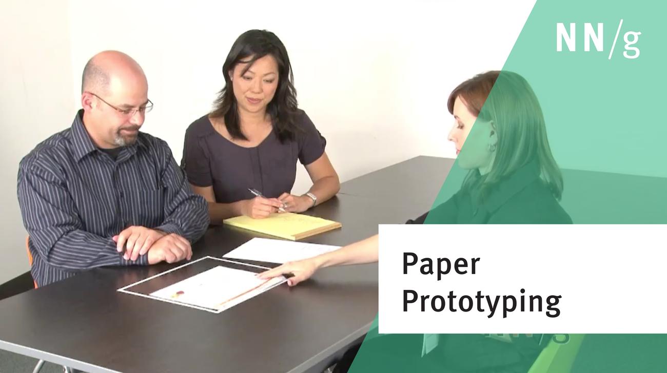 Paper Prototyping: How to Create & Usability-Test Simple UI Prototypes (Tutorial)