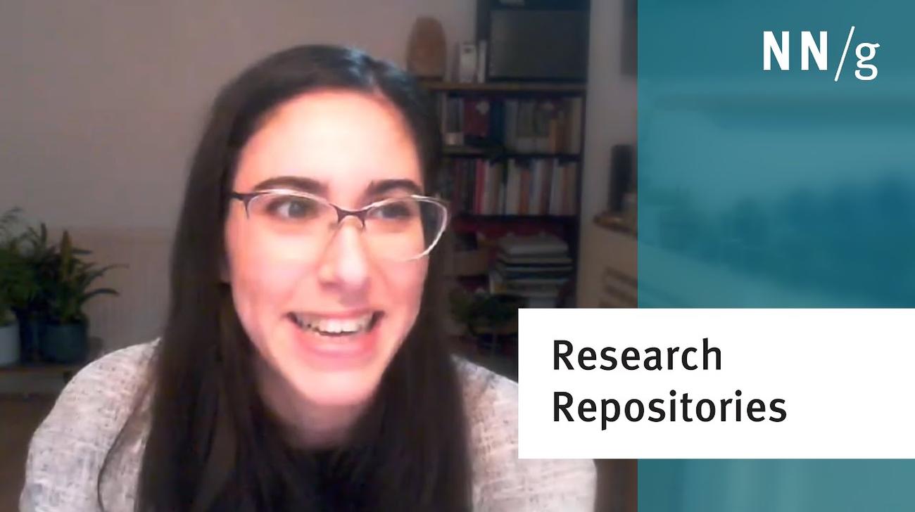 User Research Repositories for Cross-Functional Teams