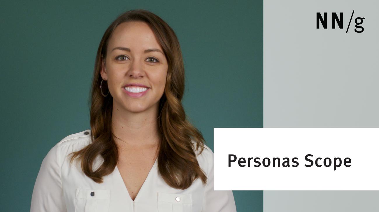 How to Choose the Scope of Your Personas