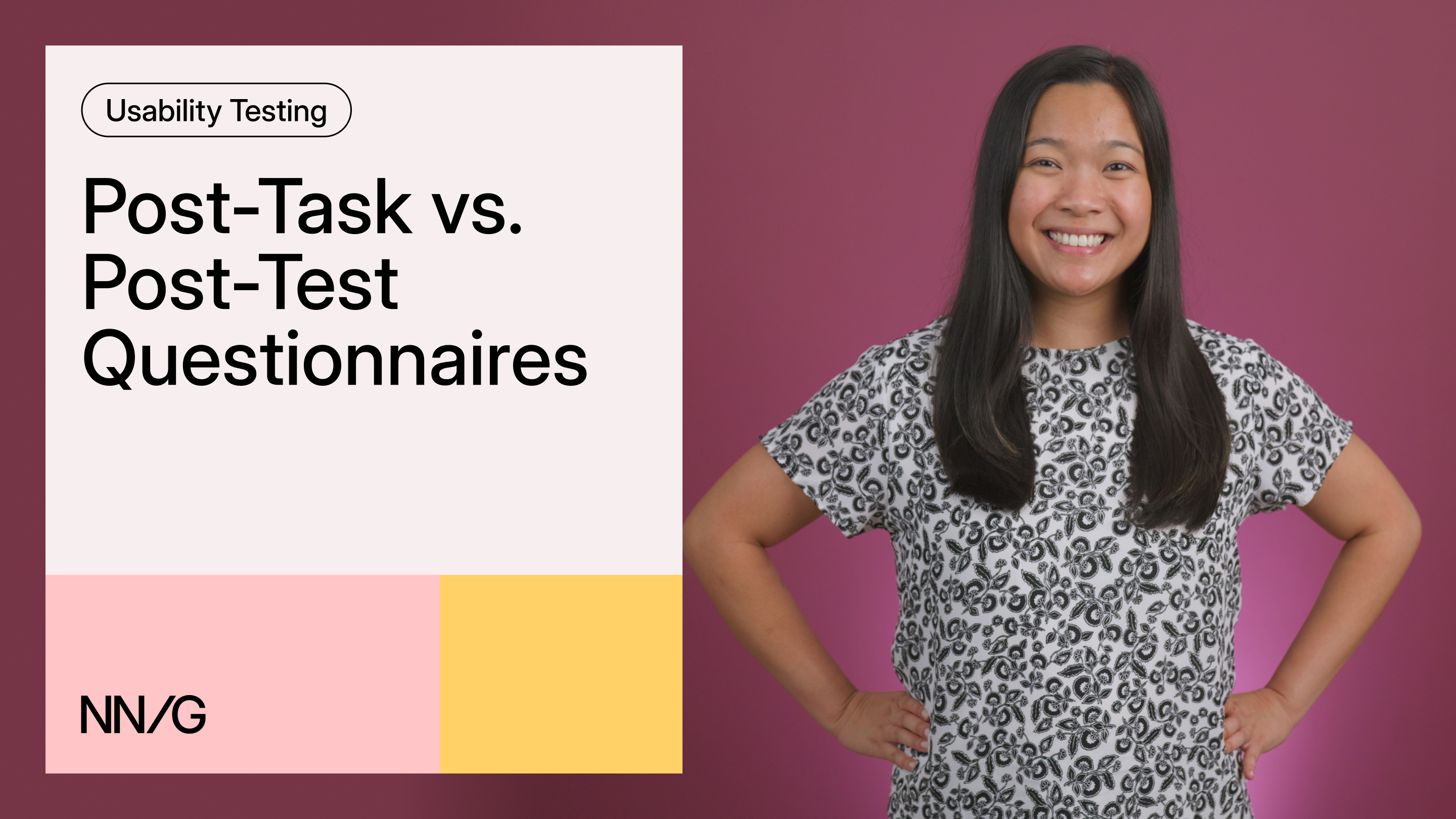 Post-Task vs. Post-Test Questionnaires in Quantitative Usability ...