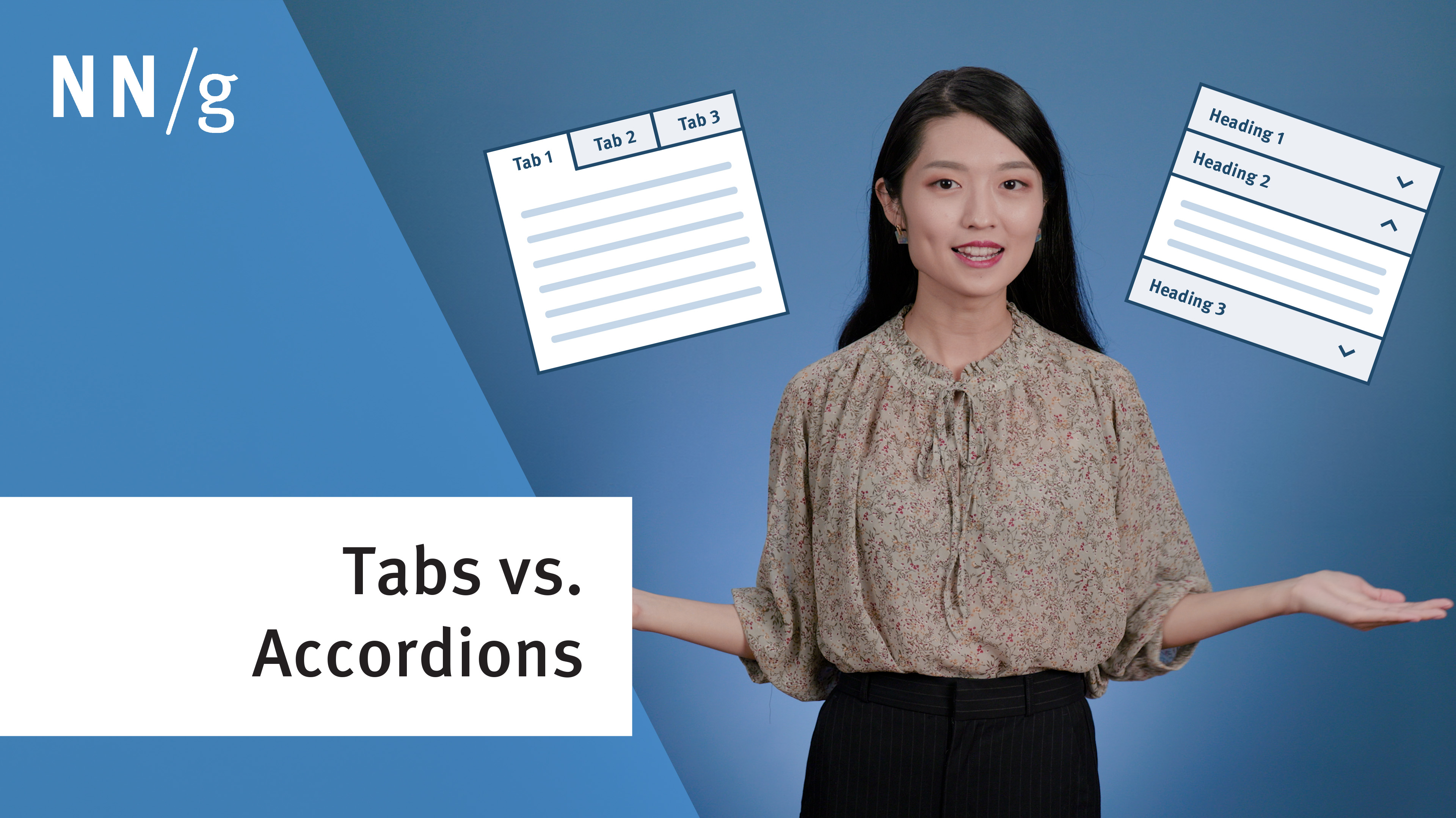 Tabs vs. Accordions When to Use Each (Video)