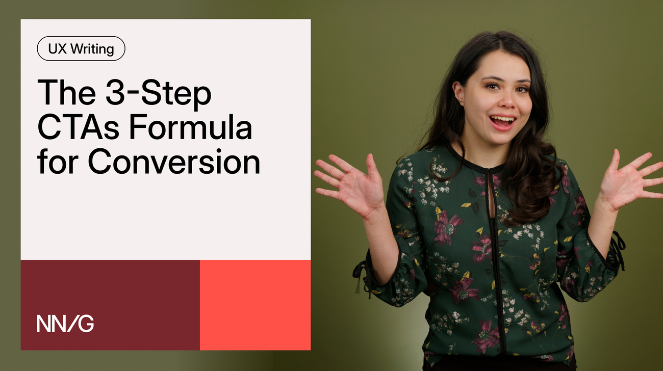 The 3-Step CTAs Formula for Conversion
