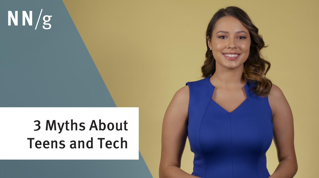 3 Myths About Teens and Tech
