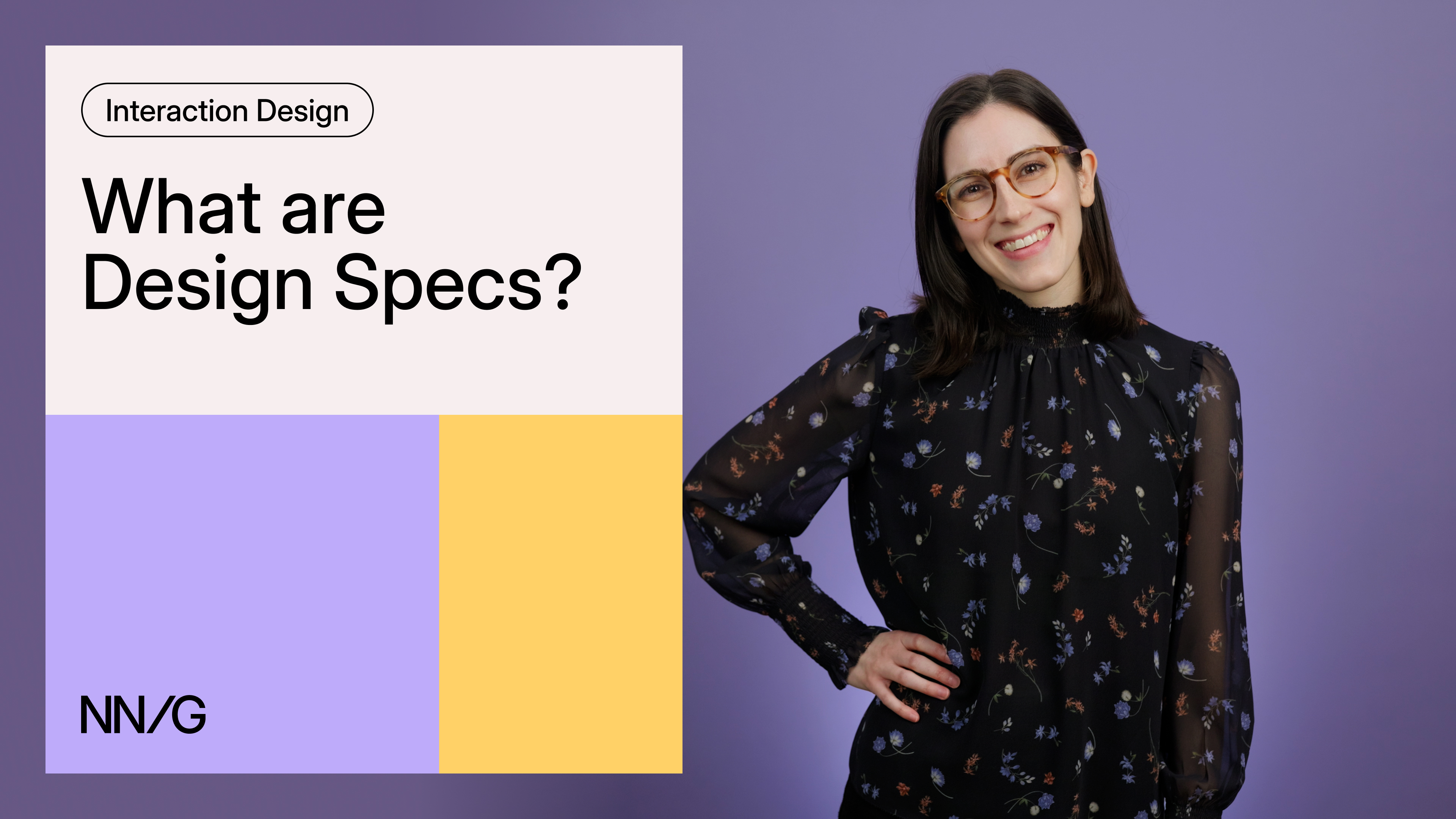 What are Design Specs? (Video) - NN/G