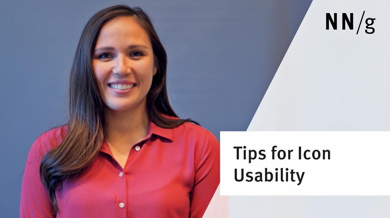 Tips for Icon Usability