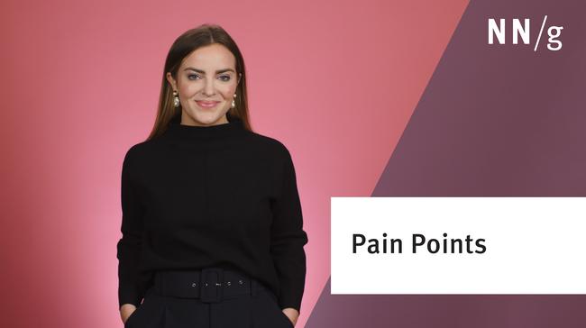 user journey pain points