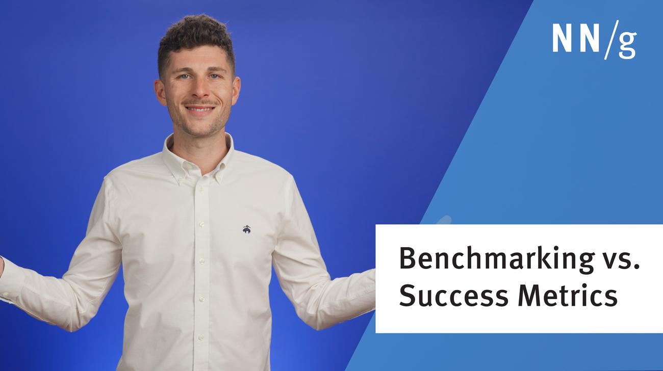 UX Benchmarking vs. UX Success Metrics