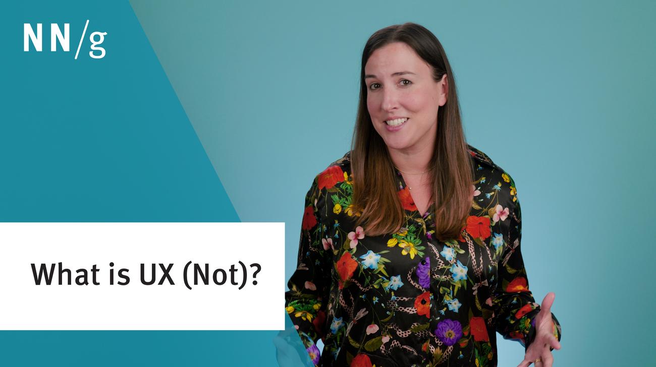What Is UX (Not)?