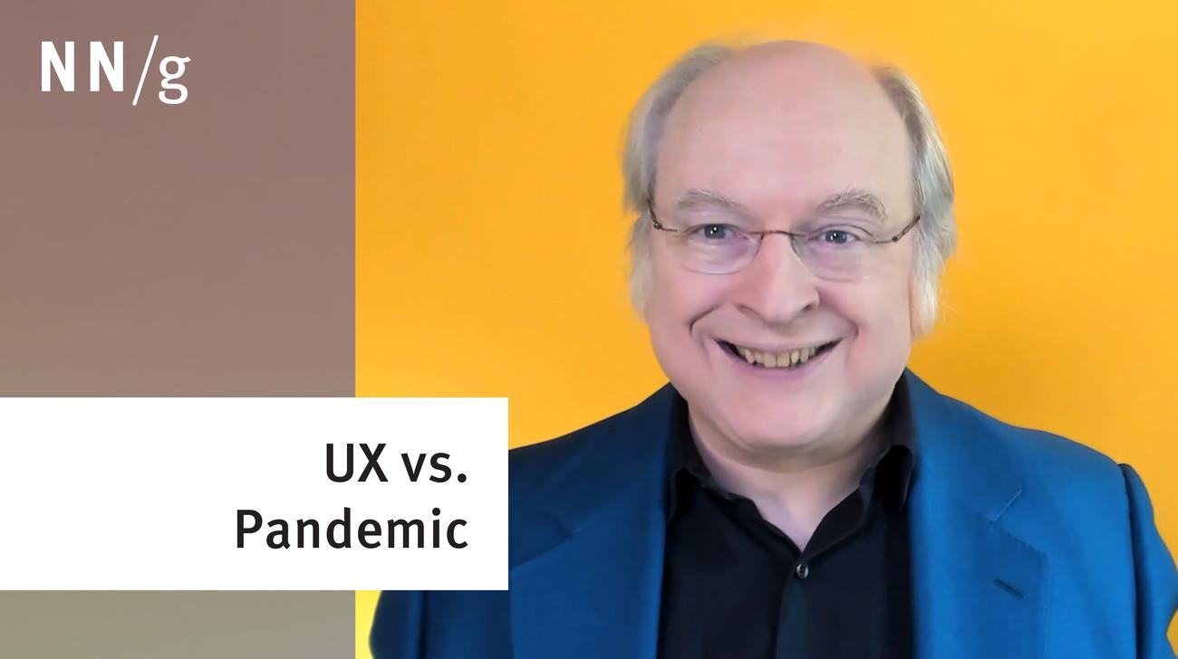 What Can UX do to Help With Covid-19? (Video) - NN/G