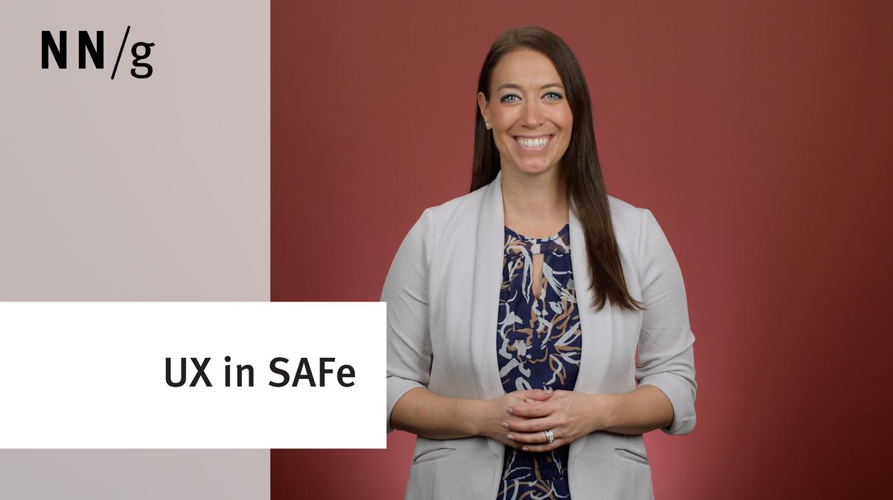 UX in SAFe