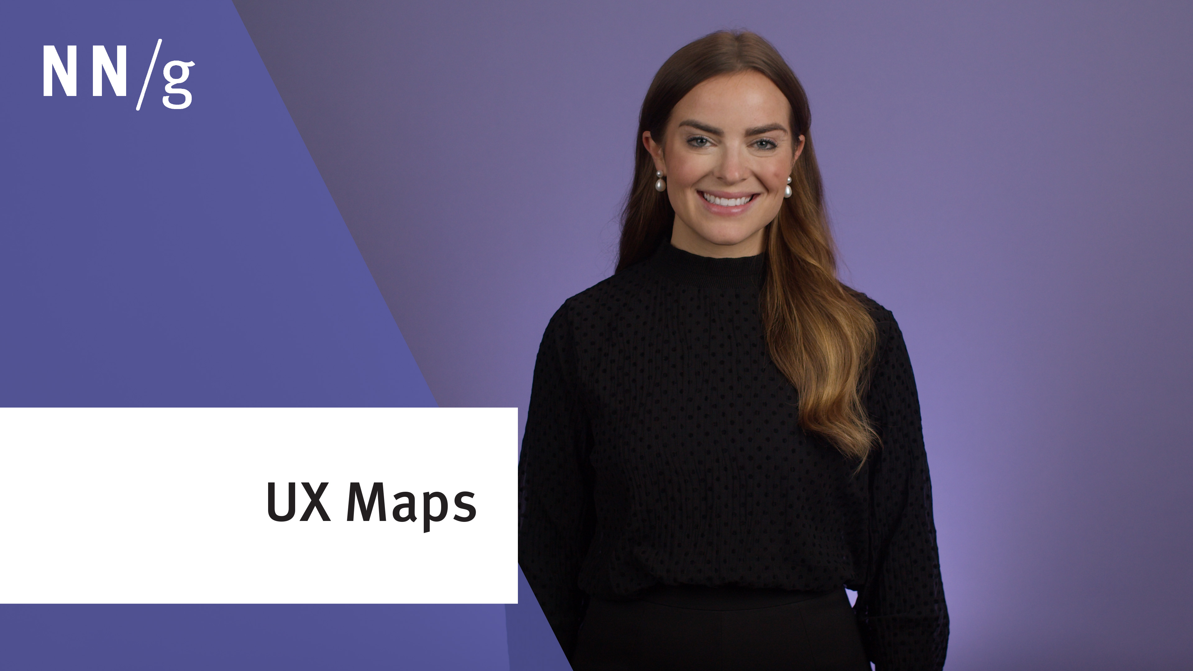 Visual Design of UX Maps (Video) - NN/g image.