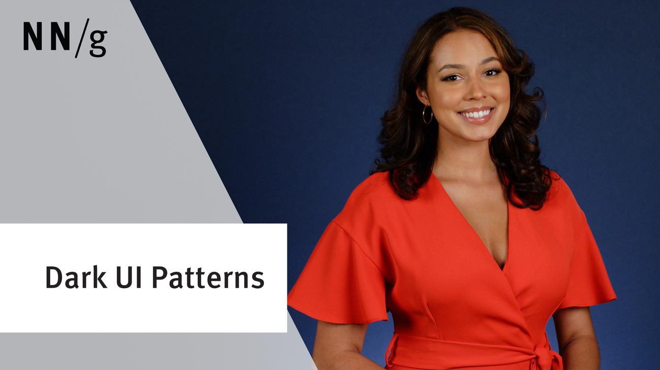 What Makes a Dark UI Pattern?